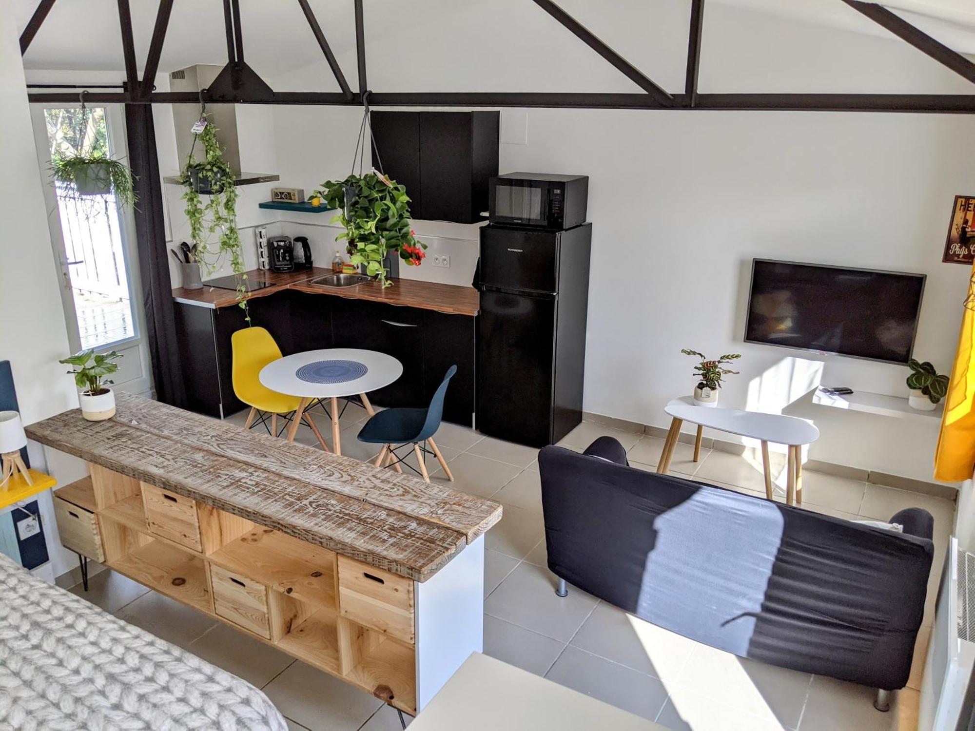 Studio Independant Tout Equipe Au Calme Saint-Jean-Pla-de-Corts ภายนอก รูปภาพ